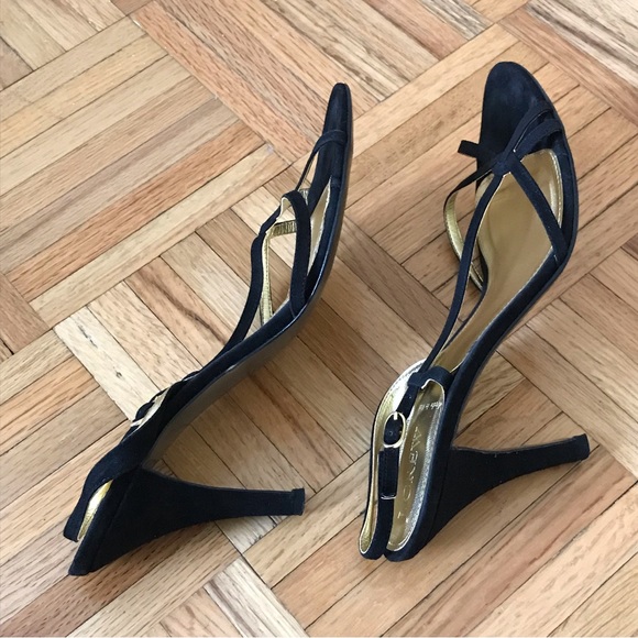 J. Crew Nicolette Heels in Black Suede - Picture 8 of 16